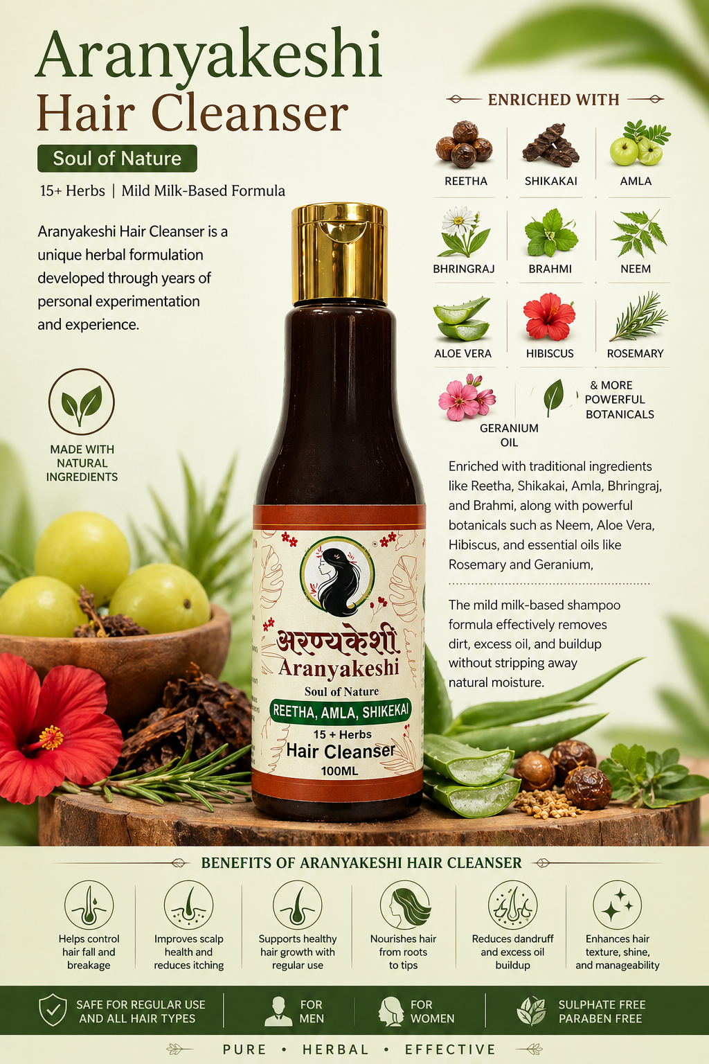 Aranyakeshi Hair Cleanser